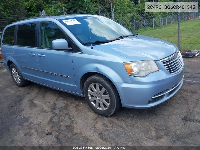 2C4RC1BG6CR401545 2012 Chrysler Town & Country Touring