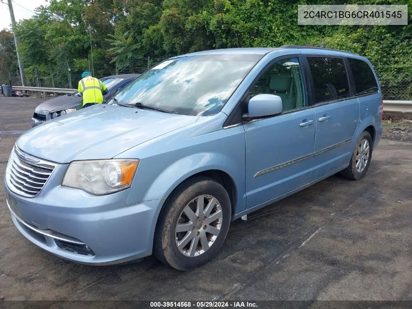 2C4RC1BG6CR401545 2012 Chrysler Town & Country Touring