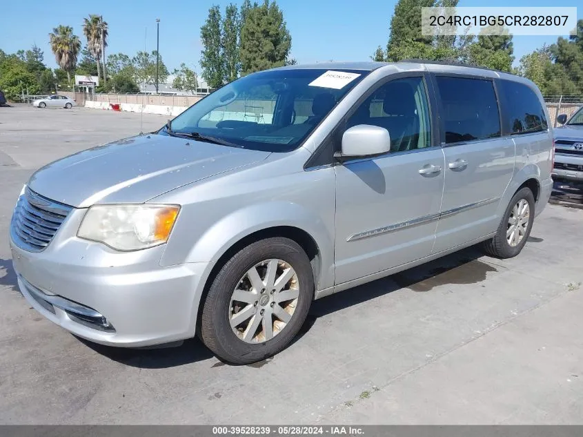 2012 Chrysler Town & Country Touring VIN: 2C4RC1BG5CR282807 Lot: 39528239