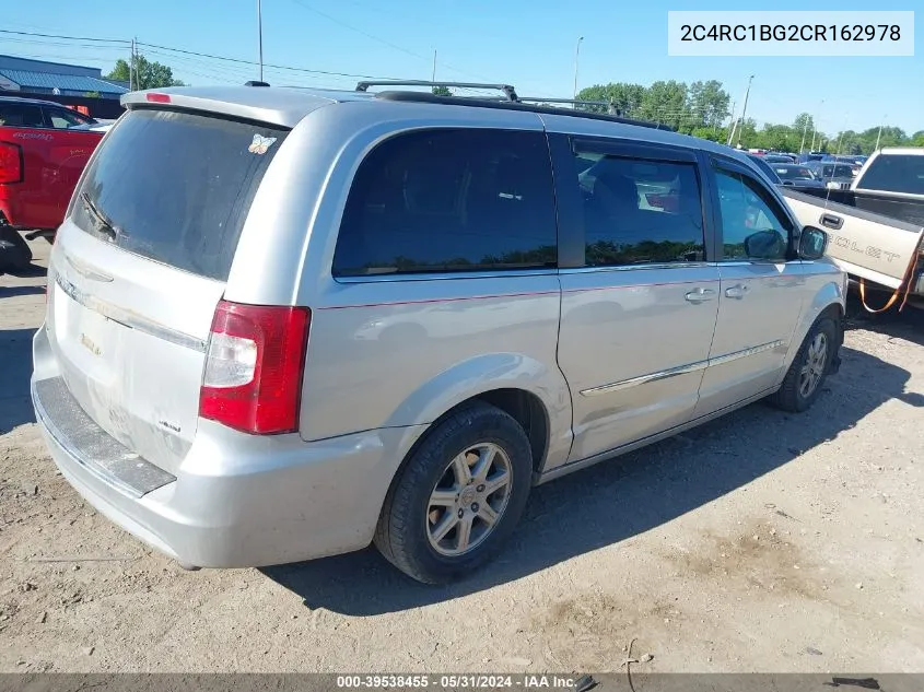 2C4RC1BG2CR162978 2012 Chrysler Town & Country Touring