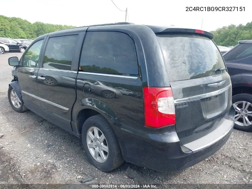 2C4RC1BG9CR327151 2012 Chrysler Town & Country Touring