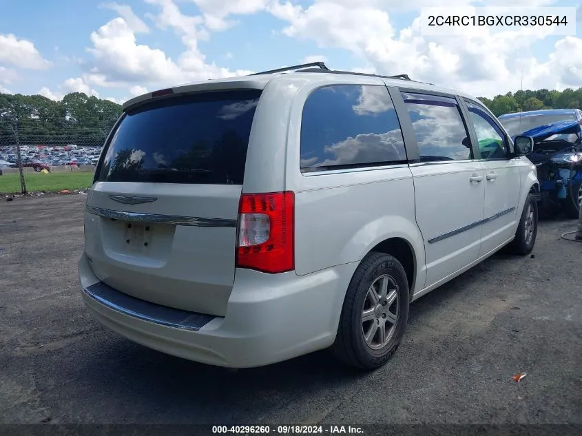 2C4RC1BGXCR330544 2012 Chrysler Town & Country Touring