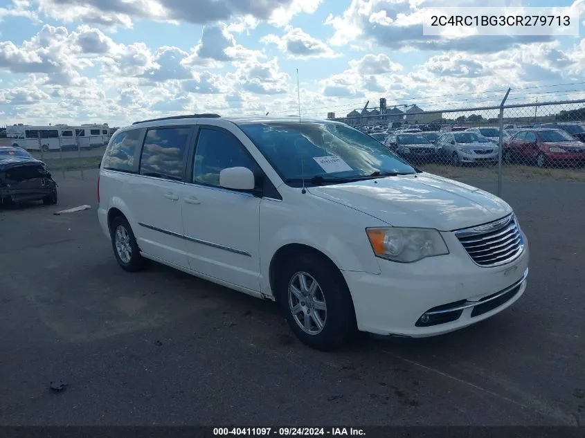 2012 Chrysler Town & Country Touring VIN: 2C4RC1BG3CR279713 Lot: 40411097