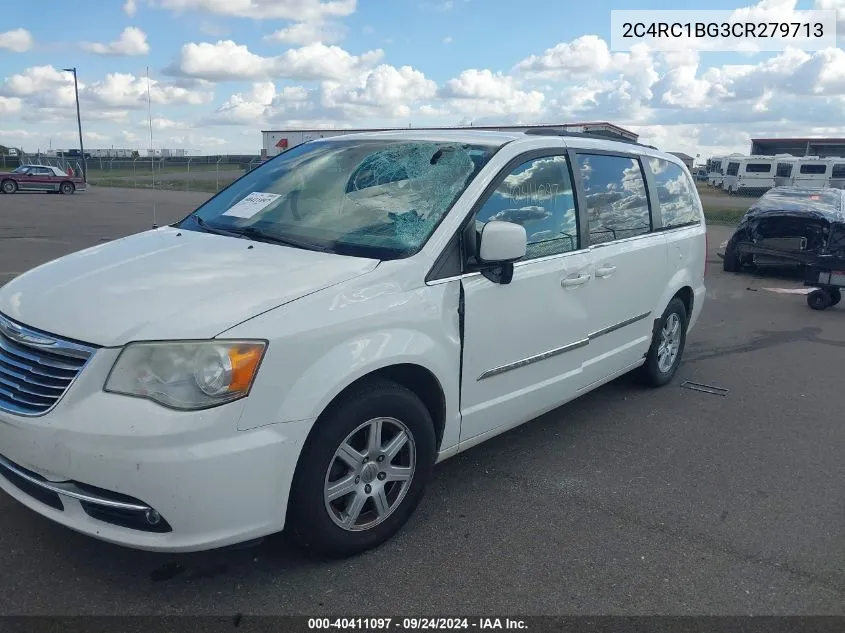 2012 Chrysler Town & Country Touring VIN: 2C4RC1BG3CR279713 Lot: 40411097