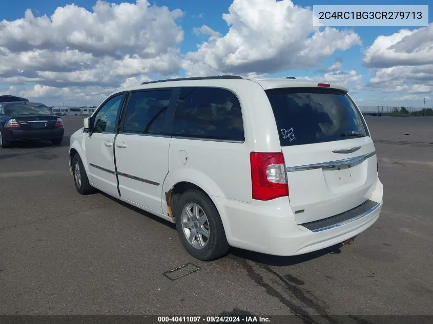 2012 Chrysler Town & Country Touring VIN: 2C4RC1BG3CR279713 Lot: 40411097