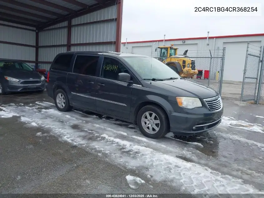 2C4RC1BG4CR368254 2012 Chrysler Town & Country Touring