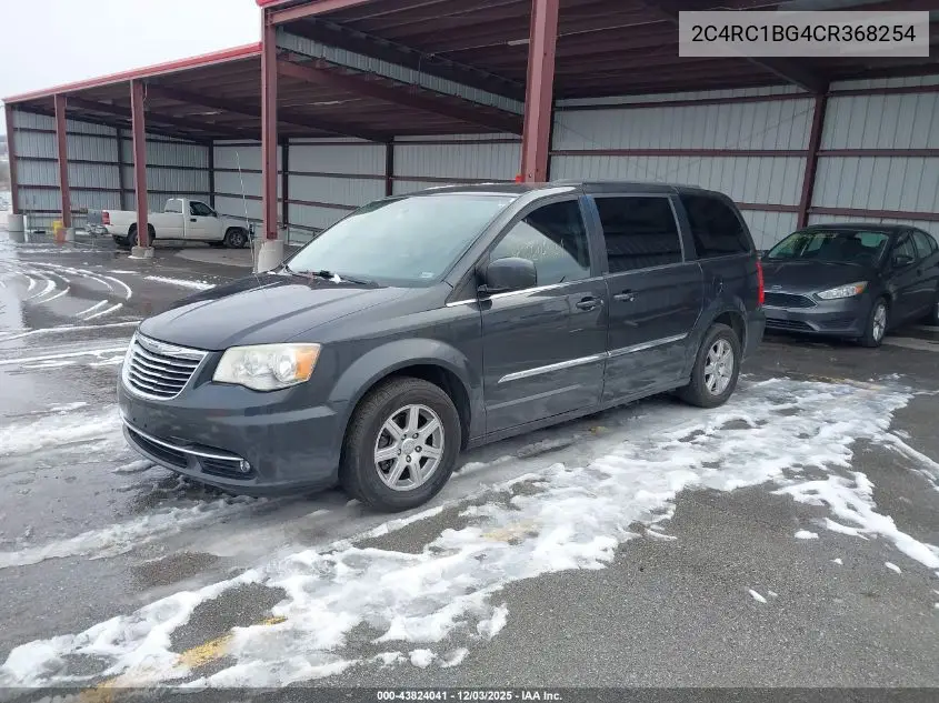 2C4RC1BG4CR368254 2012 Chrysler Town & Country Touring