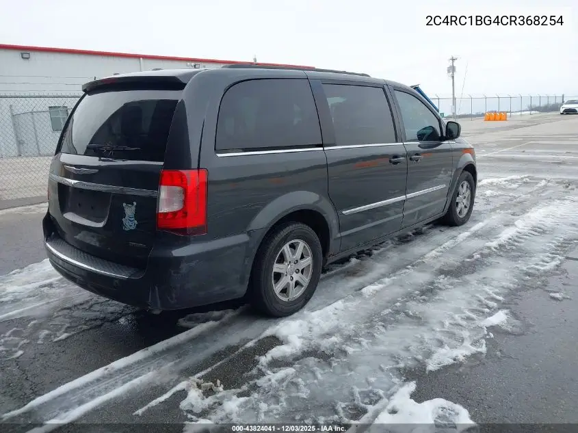 2C4RC1BG4CR368254 2012 Chrysler Town & Country Touring