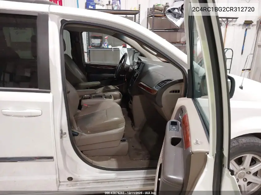 2C4RC1BG2CR312720 2012 Chrysler Town & Country Touring