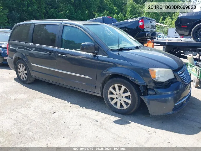 2013 Chrysler Town & Country Touring VIN: 2C4RC1BG3DR689820 Lot: 39491710