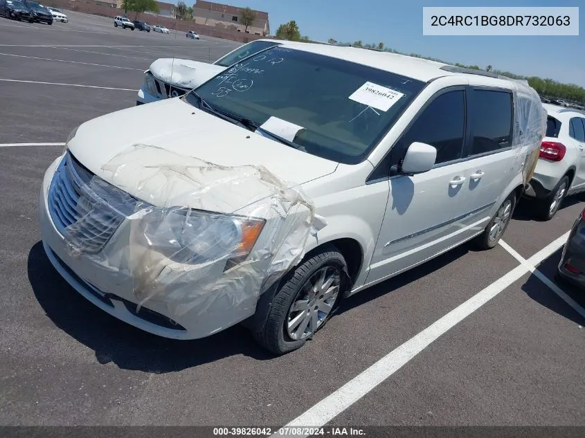 2013 Chrysler Town & Country Touring VIN: 2C4RC1BG8DR732063 Lot: 39826042