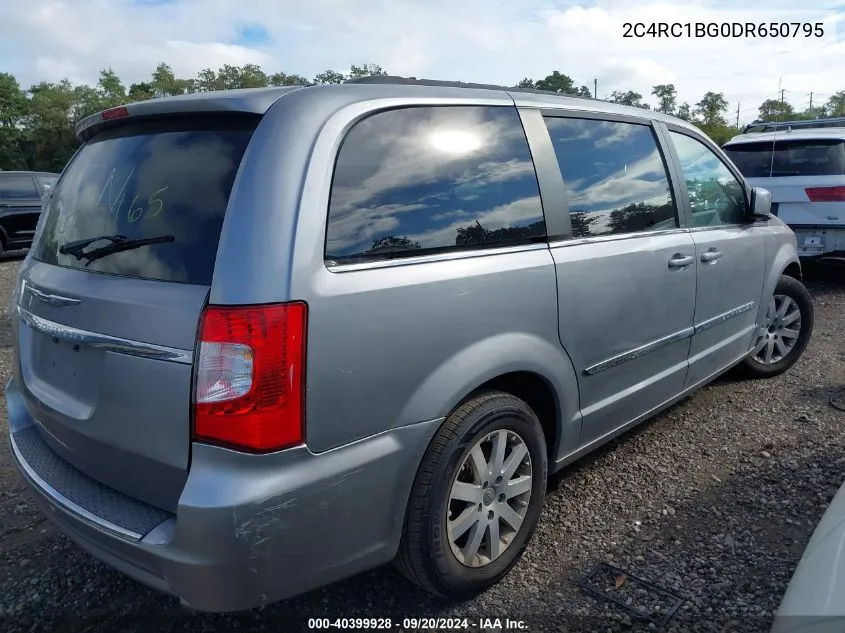 2C4RC1BG0DR650795 2013 Chrysler Town & Country Touring