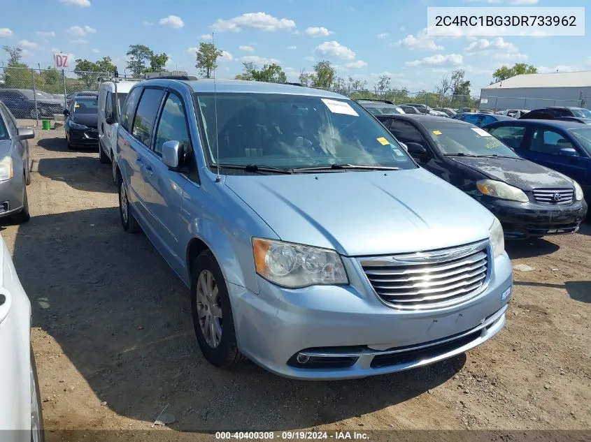 2013 Chrysler Town & Country Touring VIN: 2C4RC1BG3DR733962 Lot: 40400308