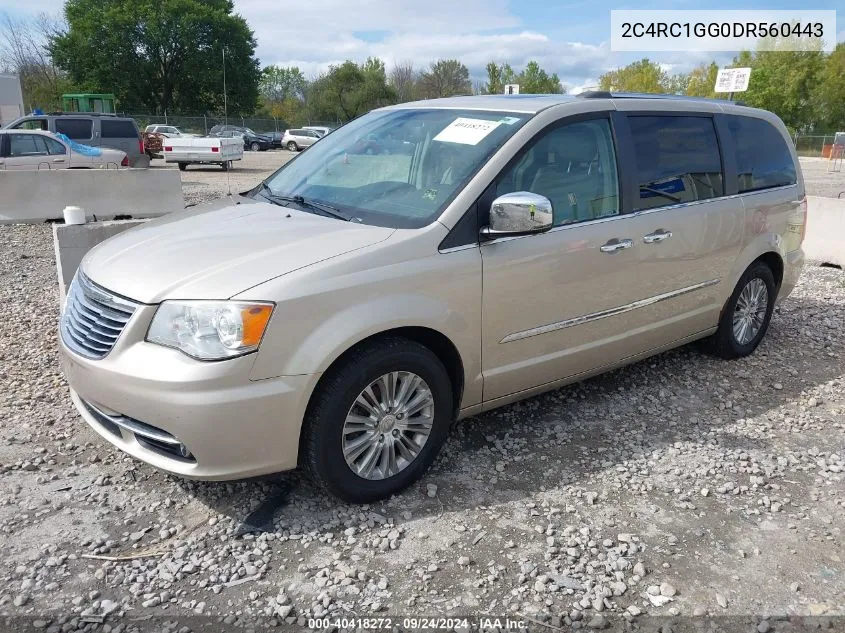 2C4RC1GG0DR560443 2013 Chrysler Town & Country Limited