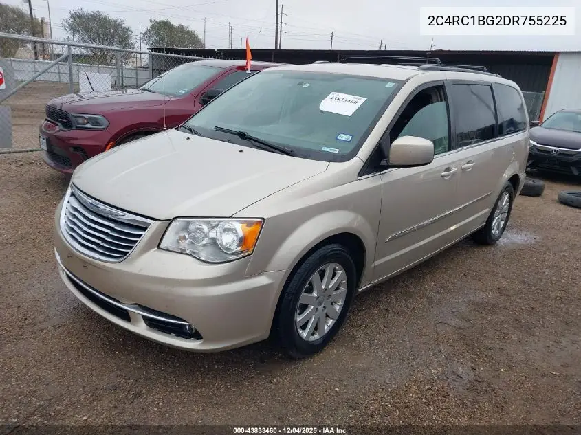 2C4RC1BG2DR755225 2013 Chrysler Town & Country Touring