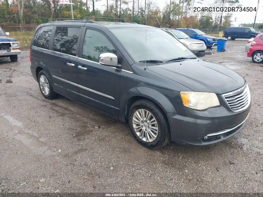 2C4RC1CG2DR734504 2013 Chrysler Town & Country Touring-L