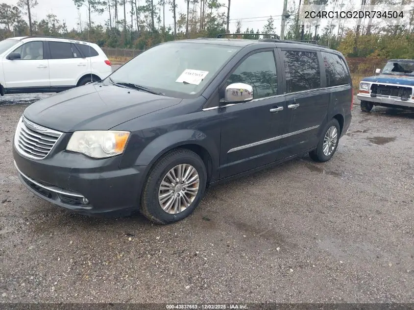 2C4RC1CG2DR734504 2013 Chrysler Town & Country Touring-L