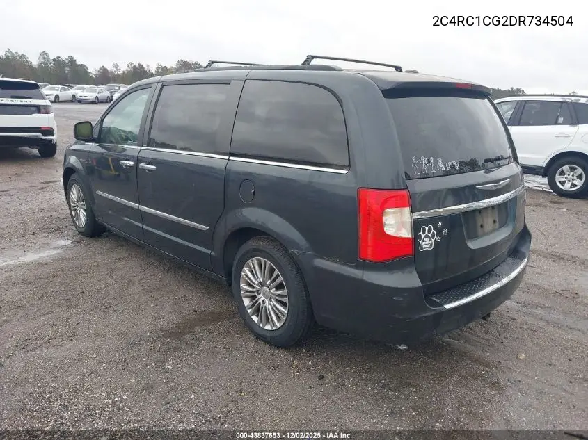 2C4RC1CG2DR734504 2013 Chrysler Town & Country Touring-L