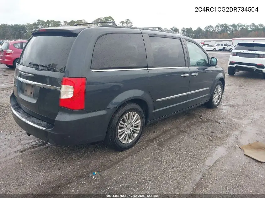 2C4RC1CG2DR734504 2013 Chrysler Town & Country Touring-L