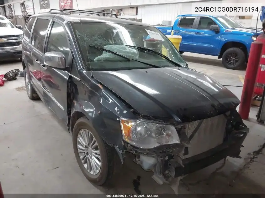 2C4RC1CG0DR716194 2013 Chrysler Town & Country Touring-L