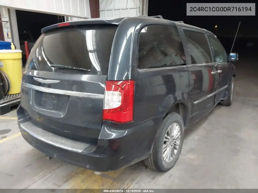 2C4RC1CG0DR716194 2013 Chrysler Town & Country Touring-L