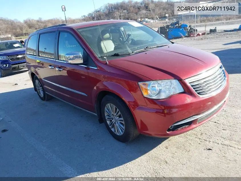 2C4RC1CGXDR711942 2013 Chrysler Town & Country Touring-L