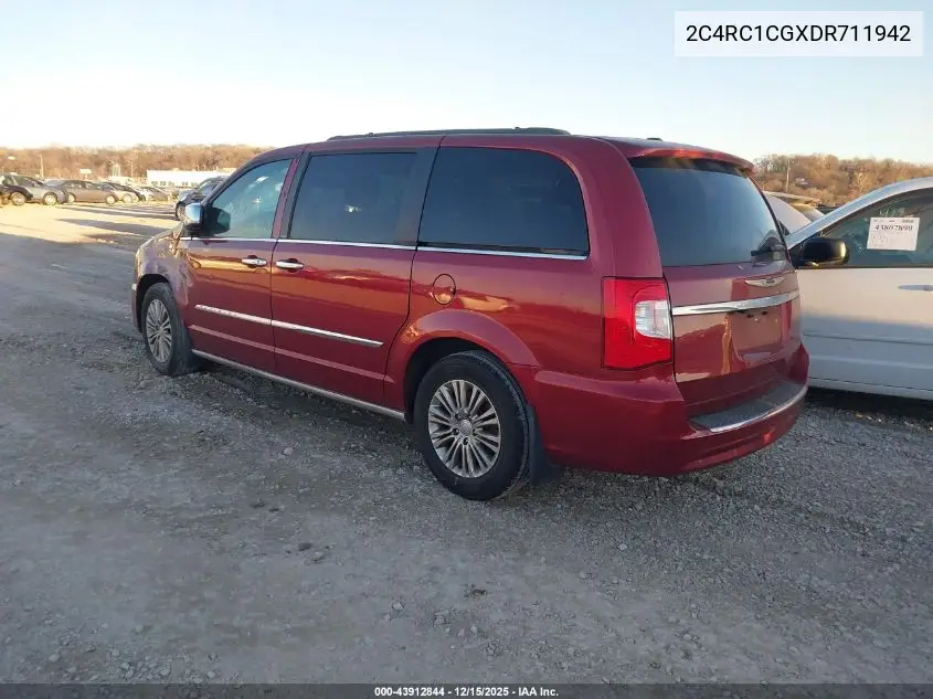 2C4RC1CGXDR711942 2013 Chrysler Town & Country Touring-L