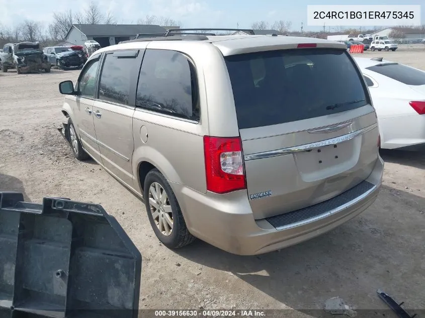 2C4RC1BG1ER475345 2014 Chrysler Town & Country Touring