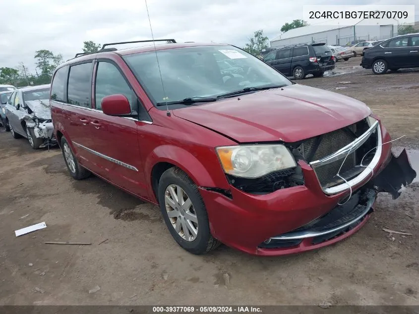 2014 Chrysler Town & Country Touring VIN: 2C4RC1BG7ER270709 Lot: 39377069