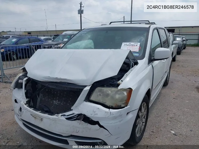 2C4RC1BG8ER246578 2014 Chrysler Town & Country Touring