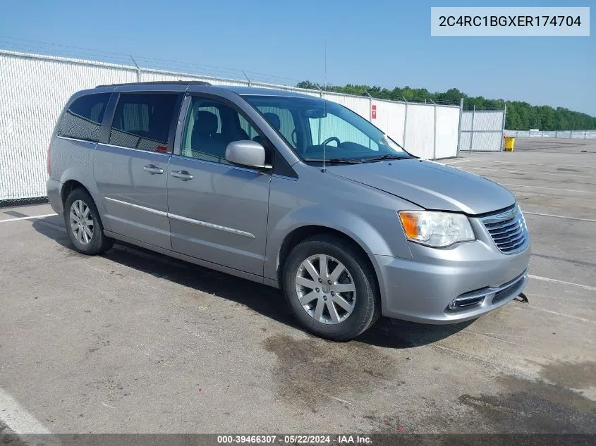 2014 Chrysler Town & Country Touring VIN: 2C4RC1BGXER174704 Lot: 39466307