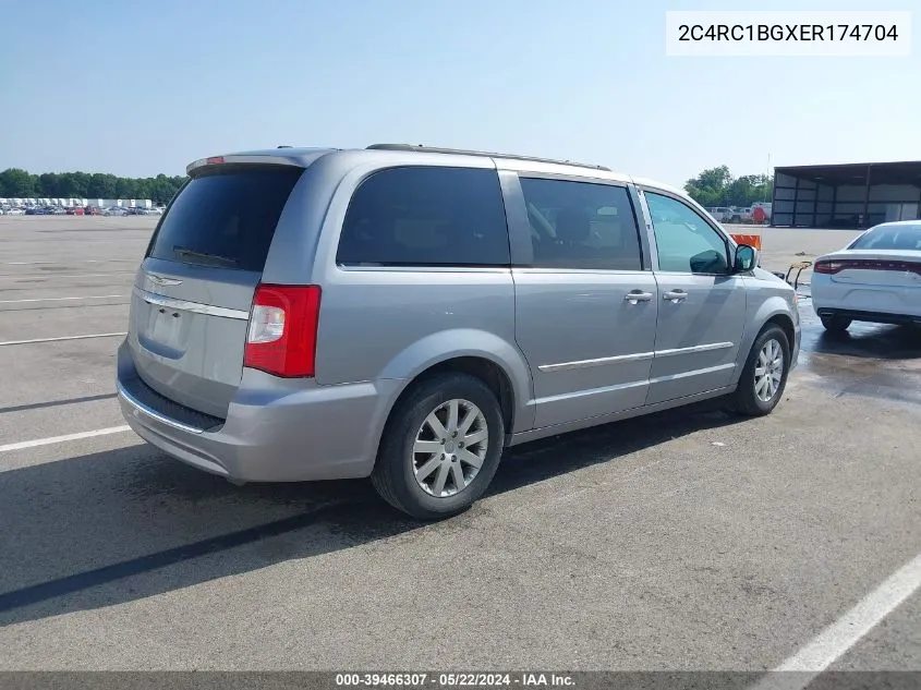 2C4RC1BGXER174704 2014 Chrysler Town & Country Touring