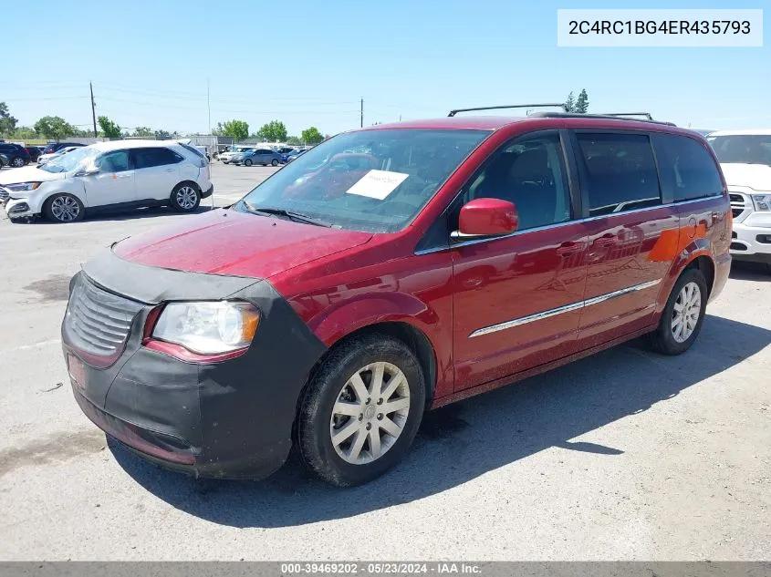 2C4RC1BG4ER435793 2014 Chrysler Town & Country Touring