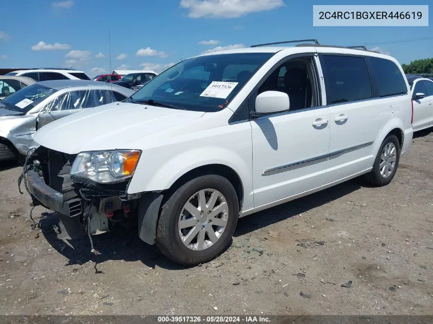 2014 Chrysler Town & Country Touring VIN: 2C4RC1BGXER446619 Lot: 39517326