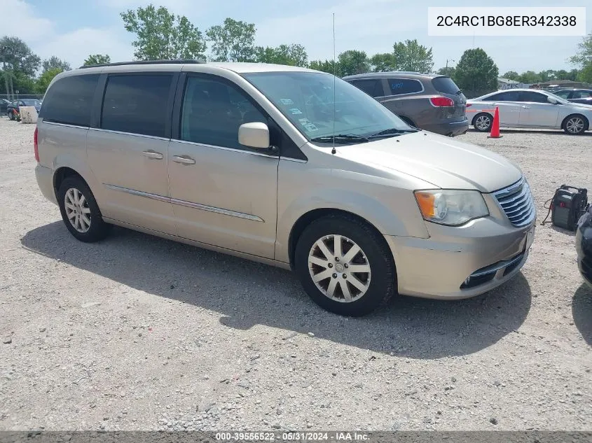 2C4RC1BG8ER342338 2014 Chrysler Town & Country Touring