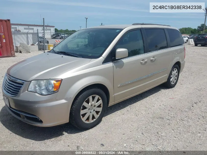 2C4RC1BG8ER342338 2014 Chrysler Town & Country Touring