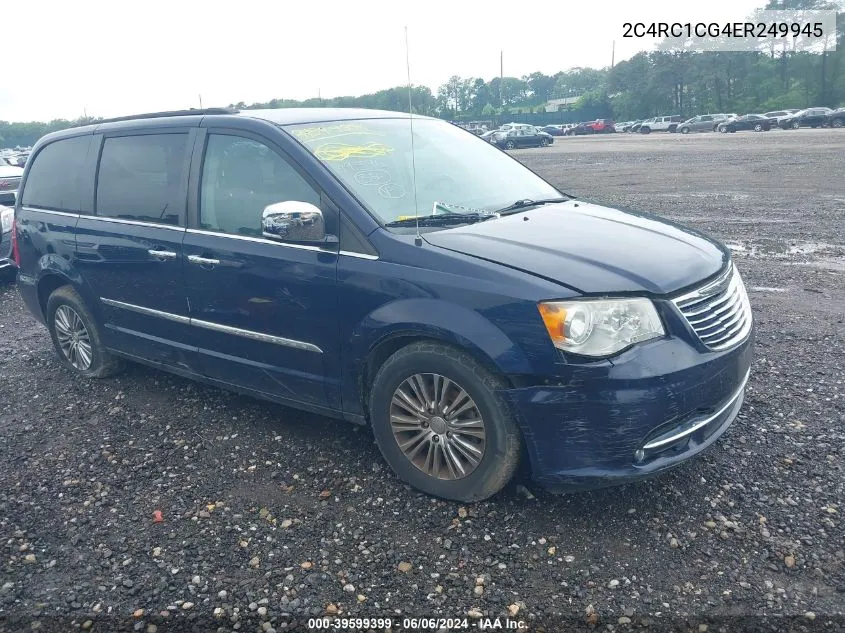 2014 Chrysler Town & Country Touring-L VIN: 2C4RC1CG4ER249945 Lot: 39599399