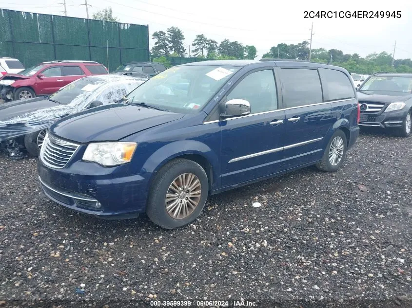 2014 Chrysler Town & Country Touring-L VIN: 2C4RC1CG4ER249945 Lot: 39599399