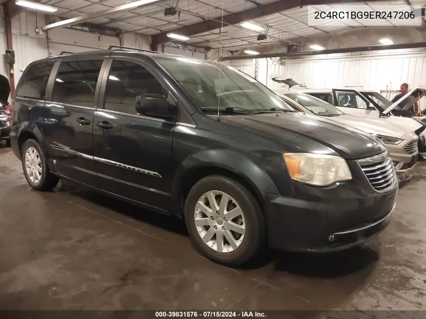 2014 Chrysler Town & Country Touring VIN: 2C4RC1BG9ER247206 Lot: 39831576