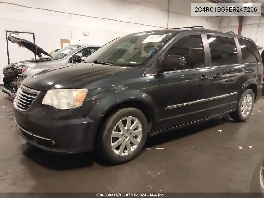 2014 Chrysler Town & Country Touring VIN: 2C4RC1BG9ER247206 Lot: 39831576