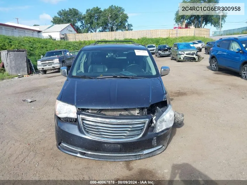 2C4RC1CG6ER300958 2014 Chrysler Town & Country Touring-L