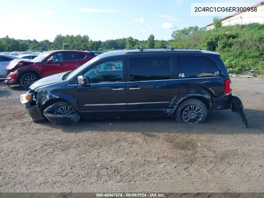 2014 Chrysler Town & Country Touring-L VIN: 2C4RC1CG6ER300958 Lot: 40067878