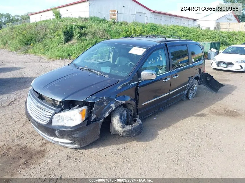 2014 Chrysler Town & Country Touring-L VIN: 2C4RC1CG6ER300958 Lot: 40067878