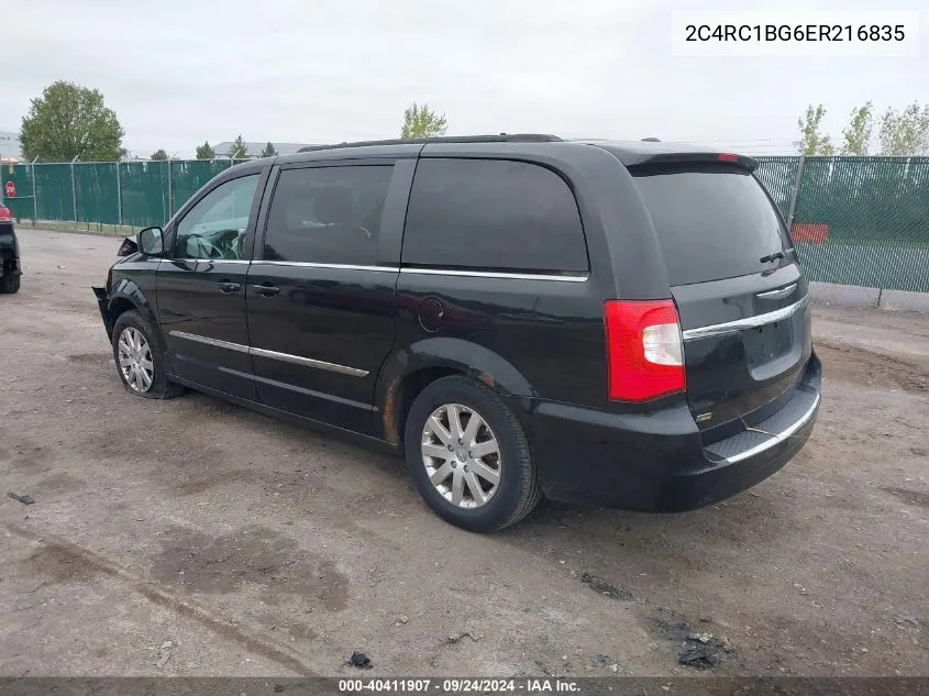 2C4RC1BG6ER216835 2014 Chrysler Town & Country Touring