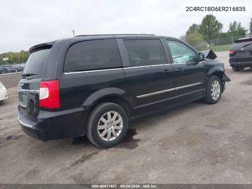 2C4RC1BG6ER216835 2014 Chrysler Town & Country Touring