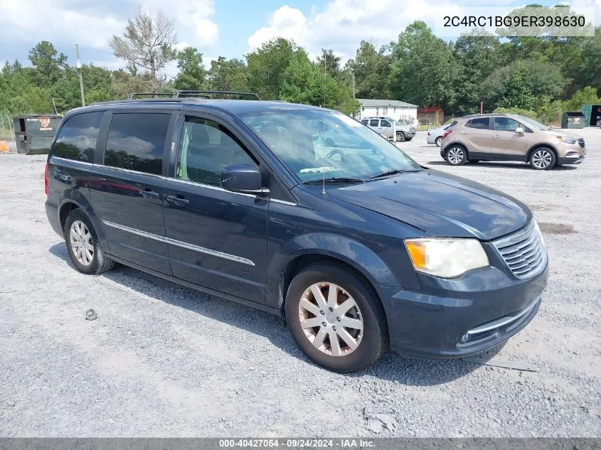 2014 Chrysler Town & Country Touring VIN: 2C4RC1BG9ER398630 Lot: 40427054