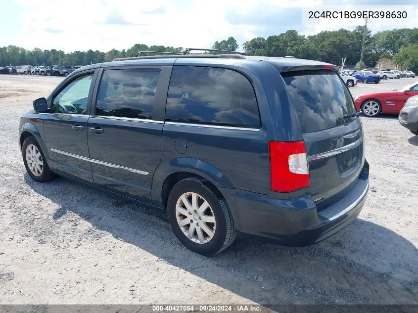 2014 Chrysler Town & Country Touring VIN: 2C4RC1BG9ER398630 Lot: 40427054