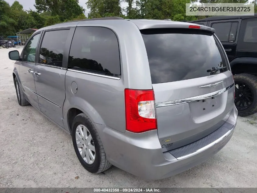 2014 Chrysler Town & Country Touring VIN: 2C4RC1BG6ER382725 Lot: 40432358