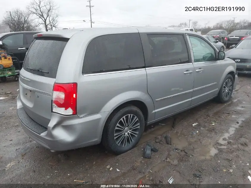 2C4RC1HG2ER191990 2014 Chrysler Town & Country S