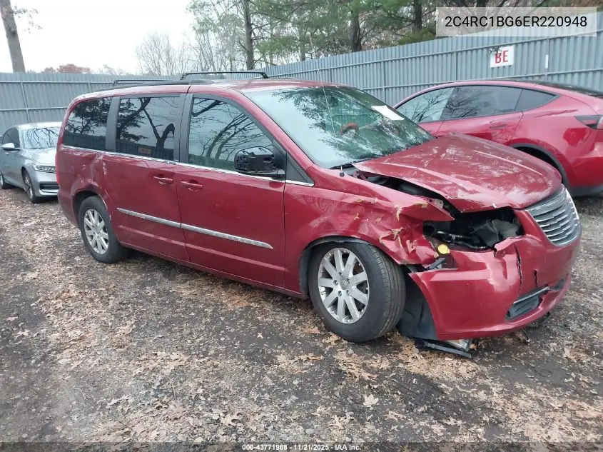 2C4RC1BG6ER220948 2014 Chrysler Town & Country Touring